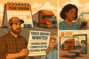 Strategies for Recruiting Truck Drivers During Peak Shipping Seasons